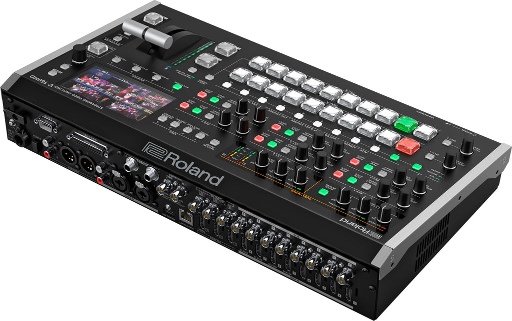 Roland V-160HD Hybrid 16-Channel Video Switcher with Streaming and Multiview