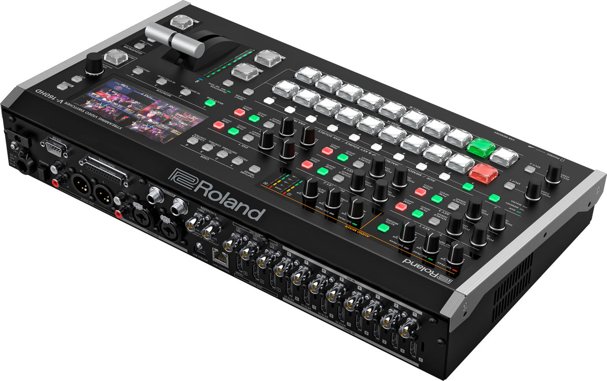 Roland V-160HD Hybrid 16-Channel Video Switcher with Streaming and Multiview