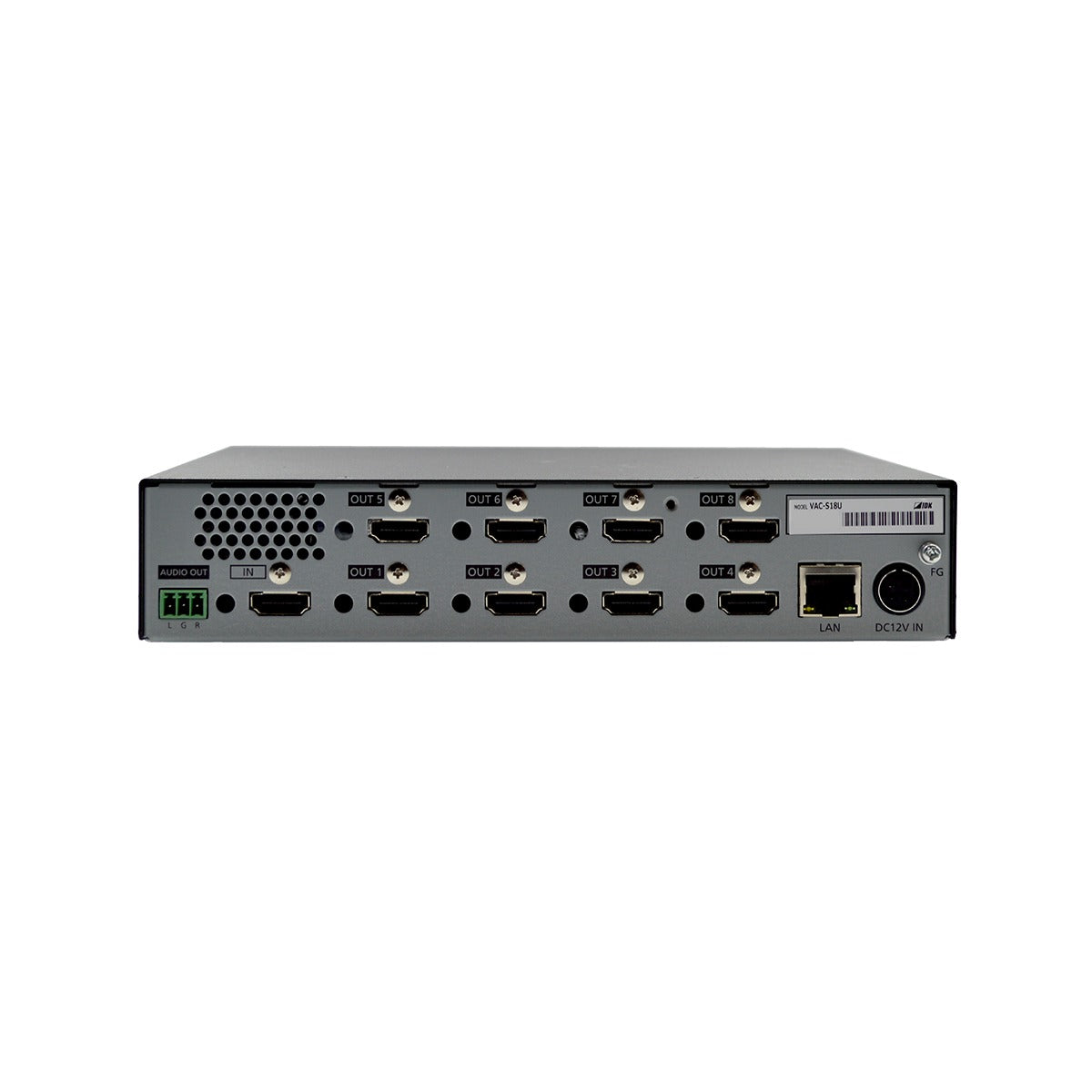 IDK VAC-S18U 4K@60 HDMI Distribution Amplifier, 1 Input & 8 Outputs