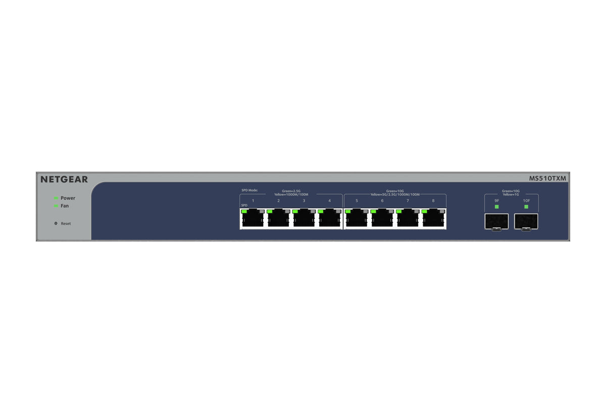 Netgear MS510TXM 10-Port Switch