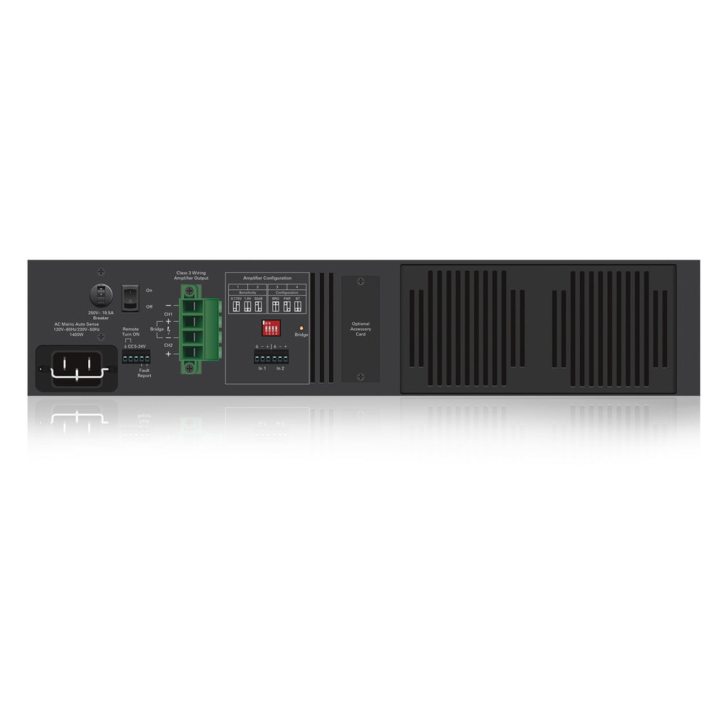 AtlasIED HPA2602 Dual Channel 3200W Commercial Amplifier