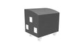 NEXO ANT-COVM210 protective cover fitted over an Alpha+ M210 on casters