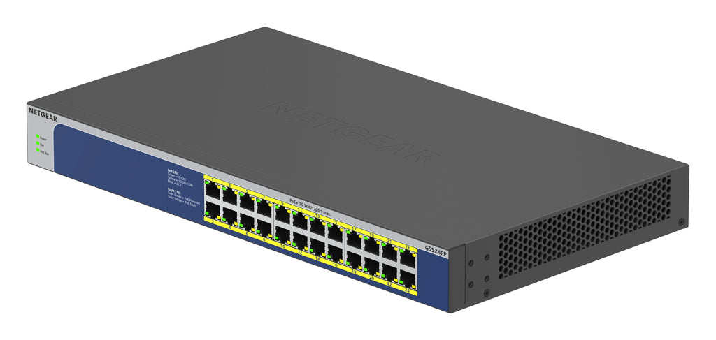 Netgear GS524PP 24-Port Switch PoE+ (300W)