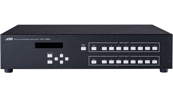 IDK FDX-S08U 4K@60 (4:4:4) Modular Matrix Switcher