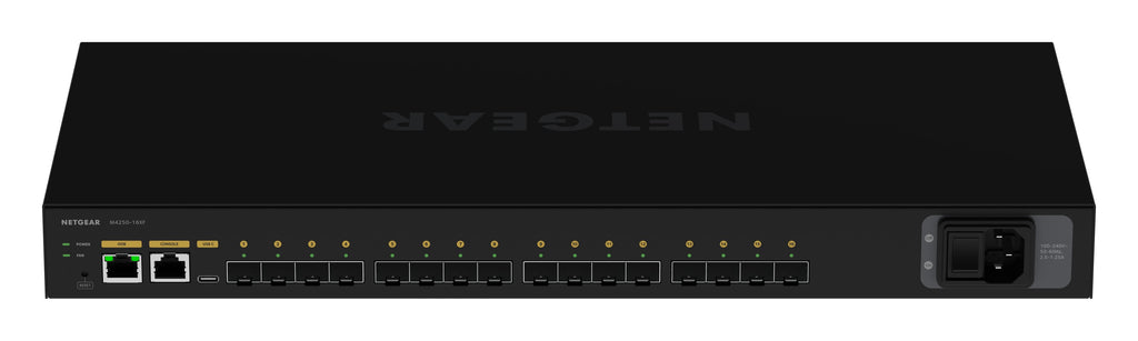 Netgear XSM4216F 16-Port SFP+ Managed Switch