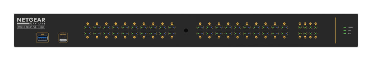 Netgear M4250-40G8F-PoE+ Managed Switch