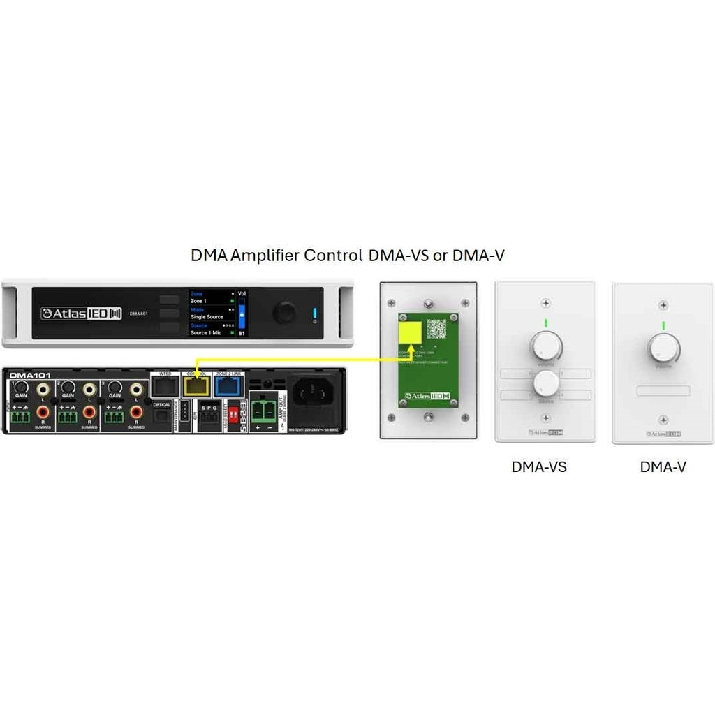 AtlasIED DMA401 DMA401, 400W Digital Mixer Amplifier