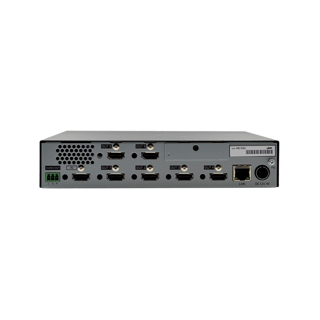 IDK VAC-S16U 4K@60 HDMI Distribution Amplifier, 1 Input & 6 Outputs