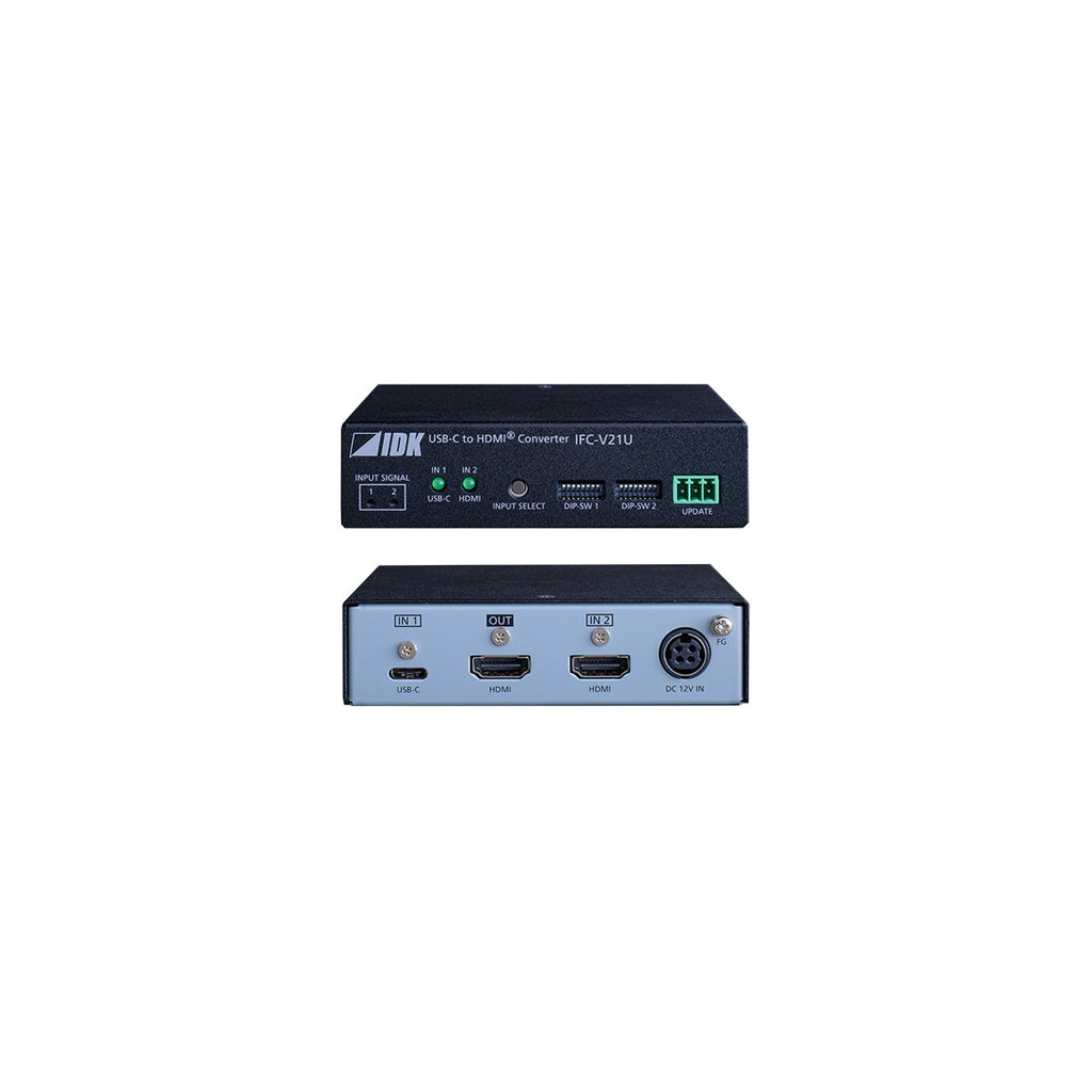 IDK IFC-V21U 4K@60 (4:4:4) USB-C to HDMI Switcher