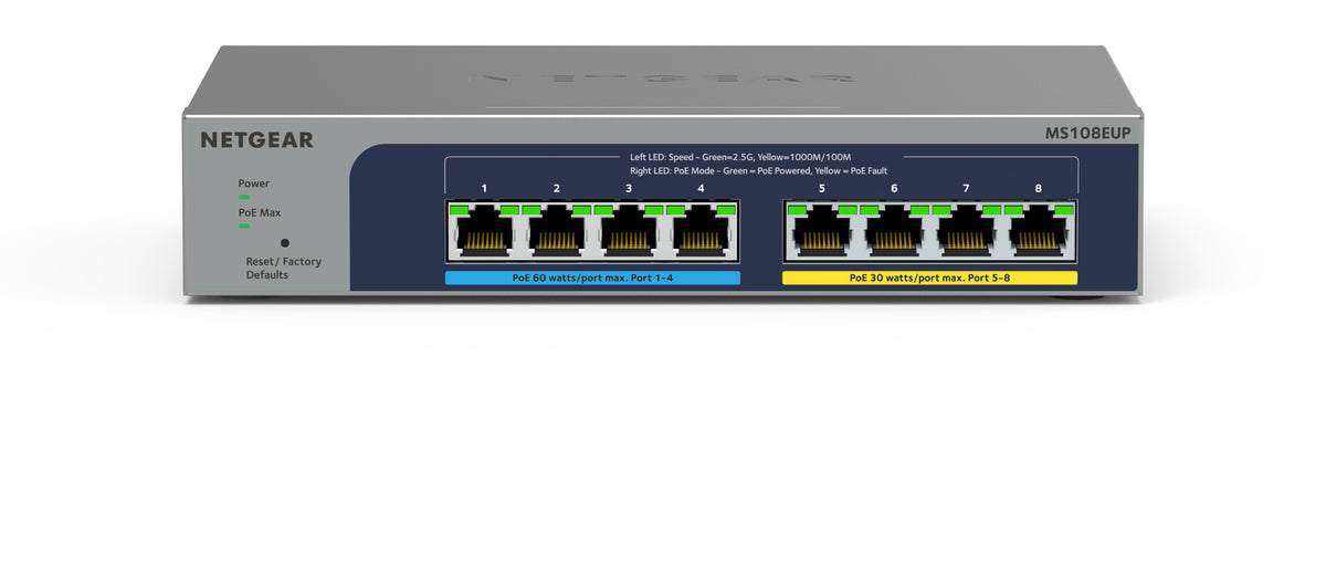 Netgear MS108EUP Multi-Gigabit Switch