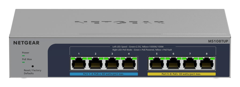 Netgear MS108TUP 8-Port PoE++ Switch