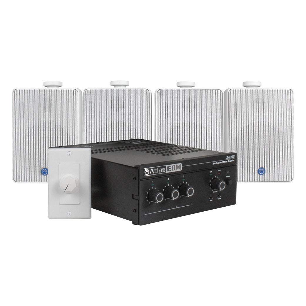 AtlasIED EZSYS-BGM-S Complete Music And Paging System For Business