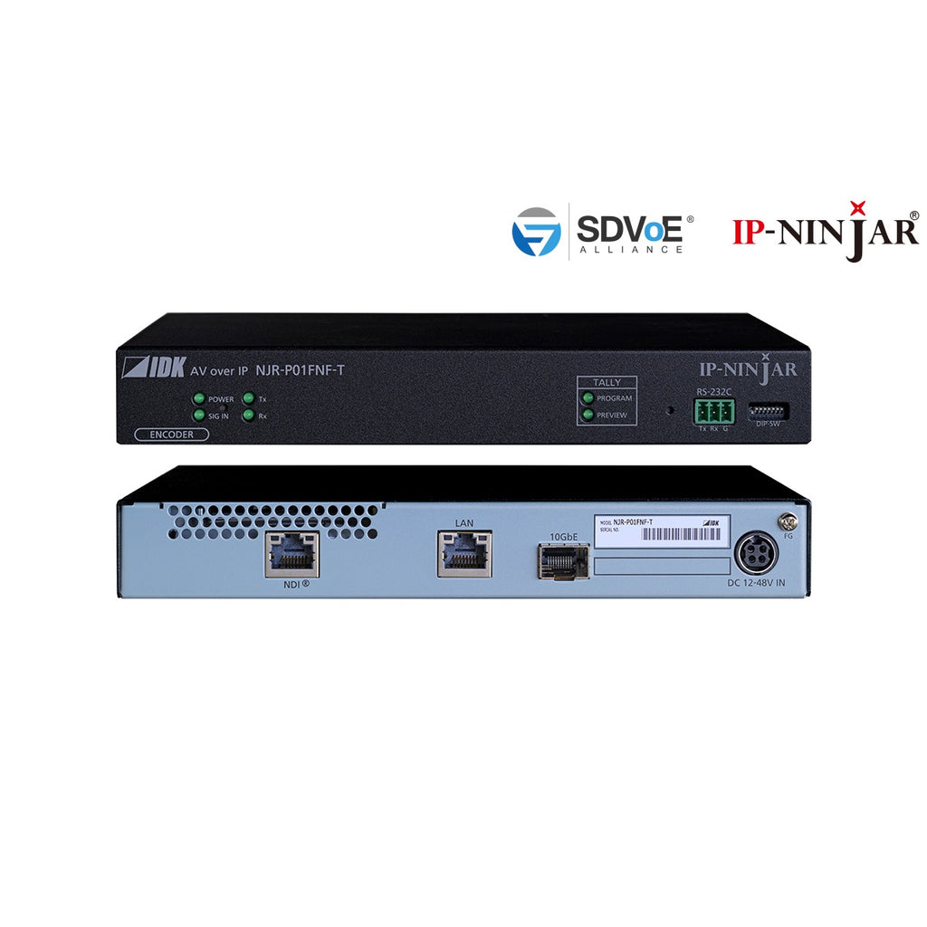 IDK NJR-P01FNF-T NDI to SDVoE Encoder