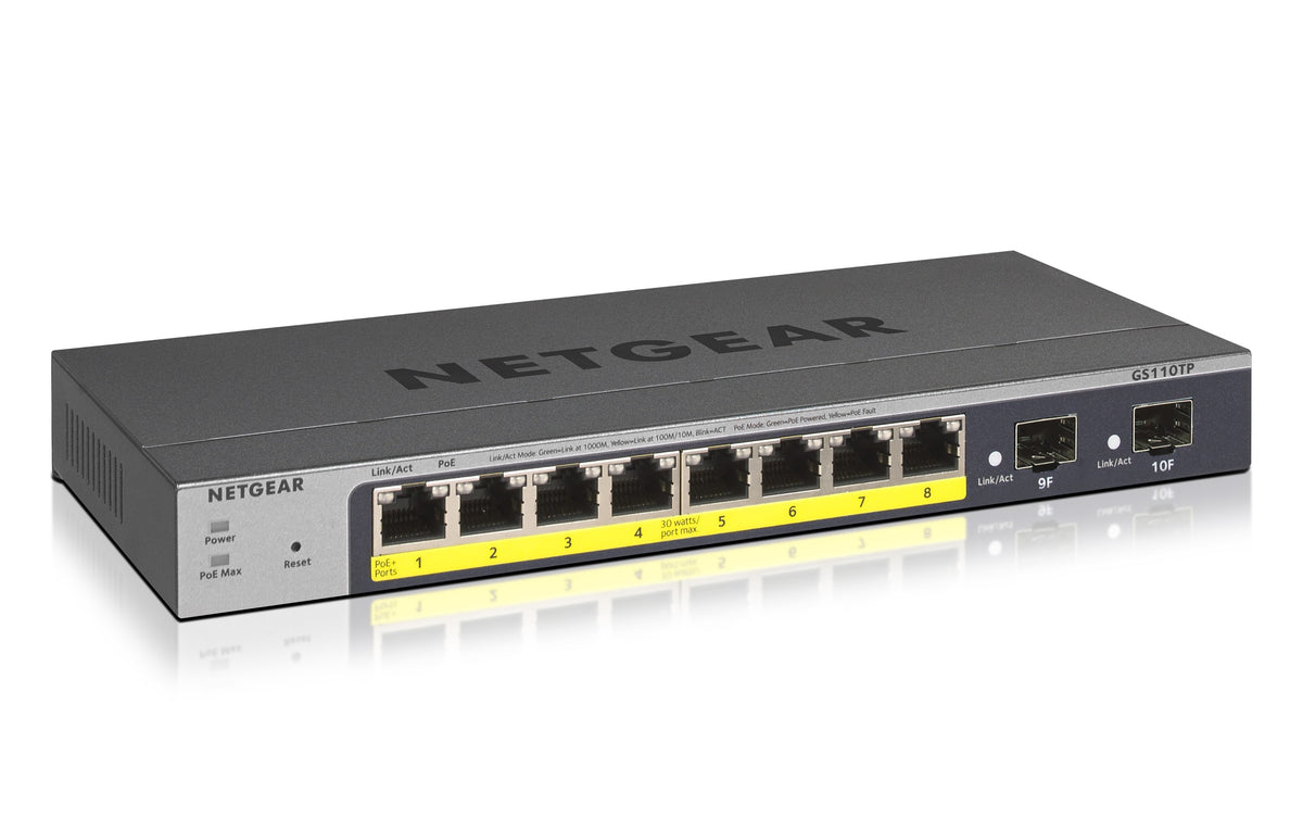 Netgear GS110TP 8-Port Switch