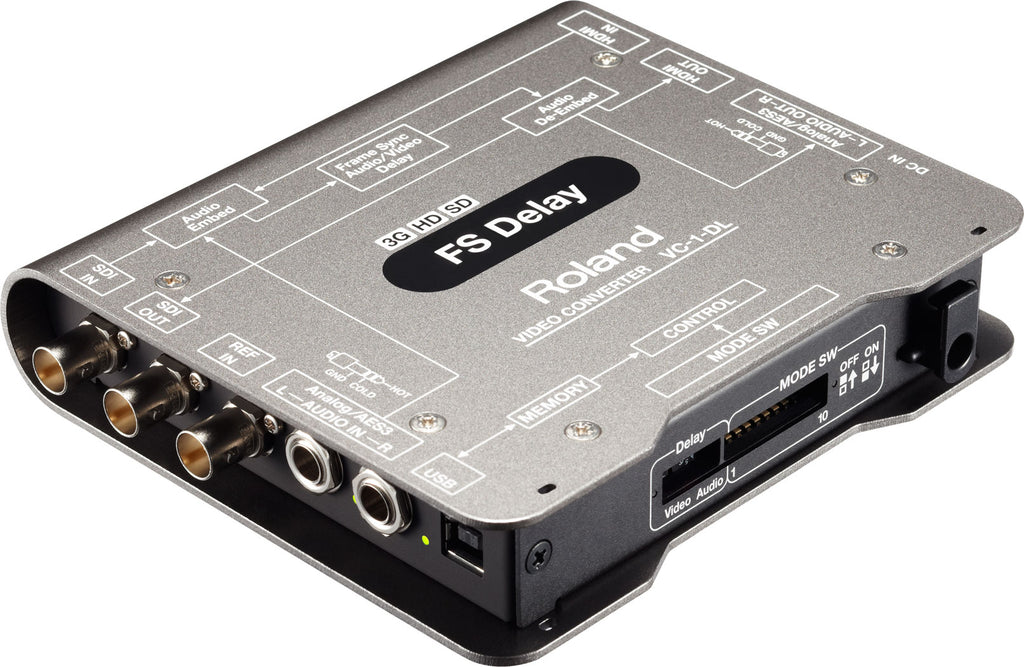 Roland VC-1-DL Bi-Directional SDI/HDMI Video Converter with Frame Buffer and Delay