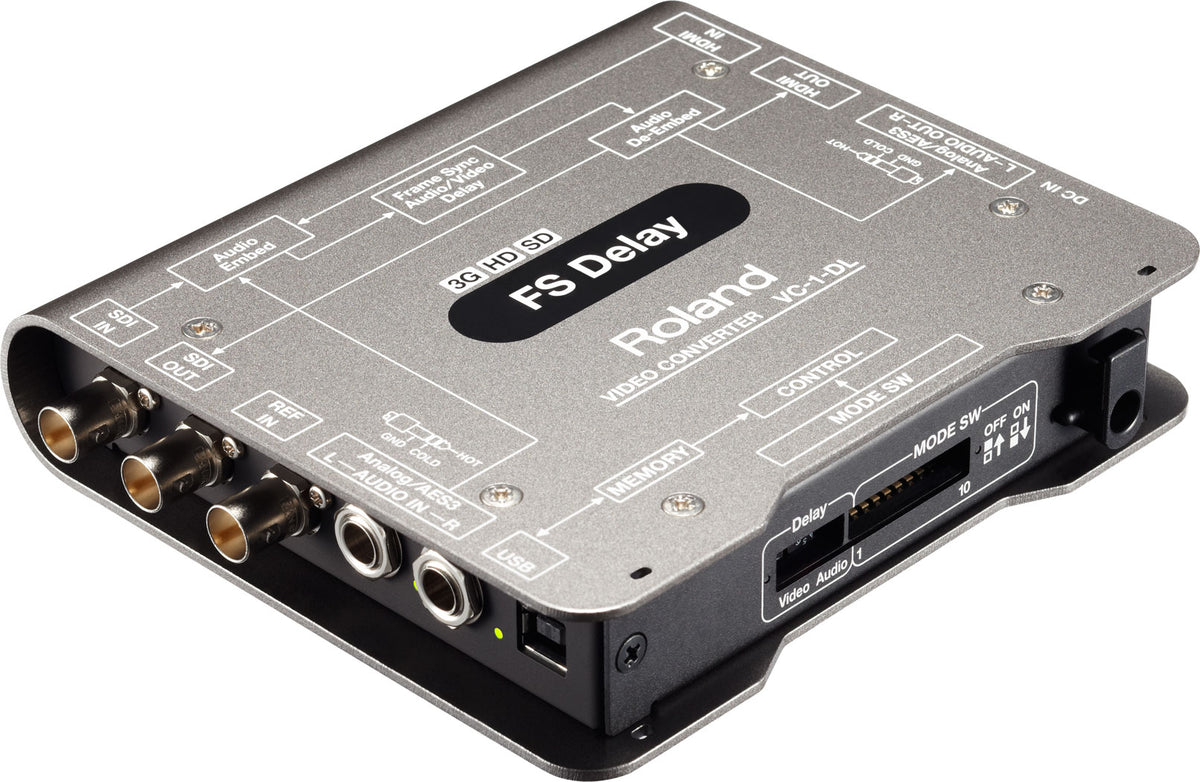 Roland VC-1-DL Bi-Directional SDI/HDMI Video Converter with Frame Buffer and Delay