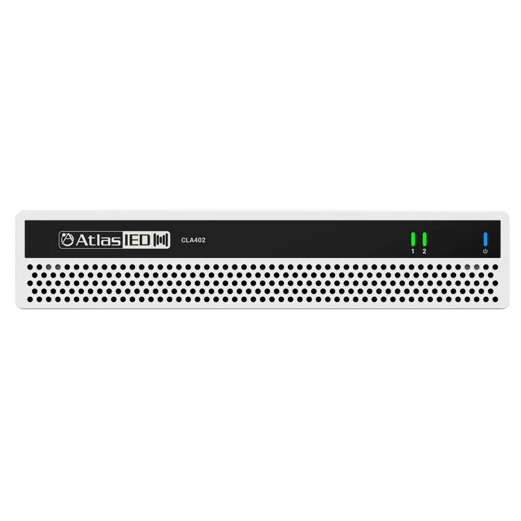 AtlasIED CLA402 400-W Two Channel Multi Impedance Power Share Amplifier