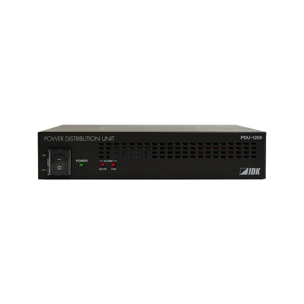 IDK PDU-1209 12 V Power Distribution Unit with Nine Outputs and Alarm Output