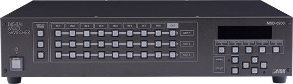 IDK MSD-6203 Dan 4K Digital Multi Switcher 8 Inputs & 3 Outputs
