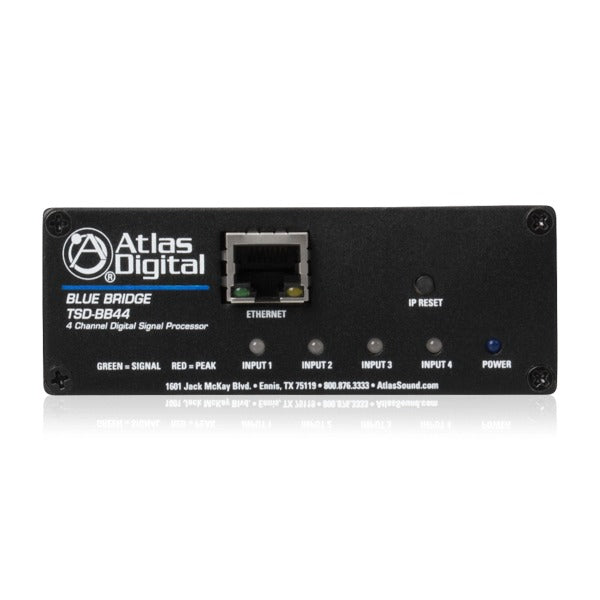 AtlasIED TSD-BB44 4 Input * 4 Output BlueBridge Networkable DSP Devices