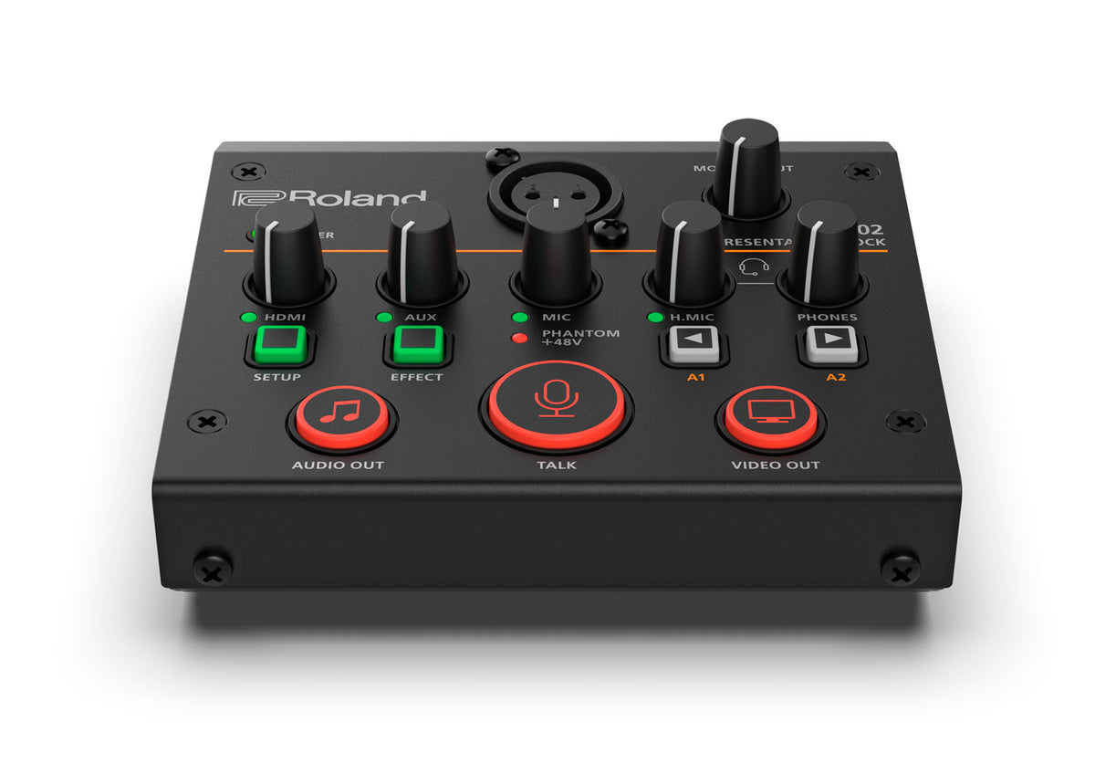 Roland UVC-02 USB Video Interface for HDMI Cameras and Microphones Livestreaming