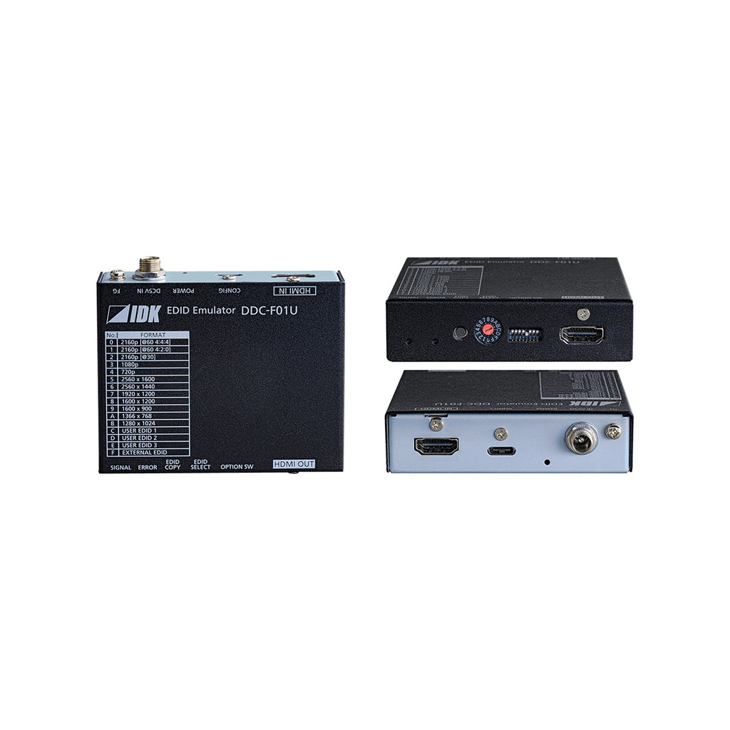 IDK DDC-F01U HDMI EDID Emulator/Cable Equalizer
