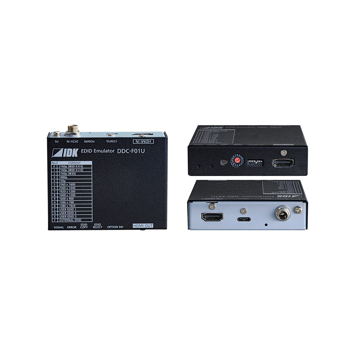 IDK DDC-F01U HDMI EDID Emulator/Cable Equalizer