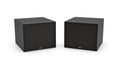 NEXO eLS600 installation subwoofer in black, front and angled views
