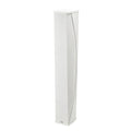 NEXO ID84 column speaker in white, angled front view