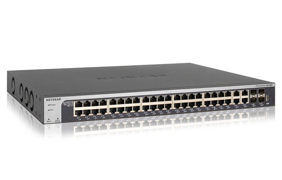 Netgear XS748T Ethernet Smart Managed Pro Switch