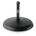 AtlasIED DS5E Fixed Height Desktop Mic Stand 5" Ebony Finish