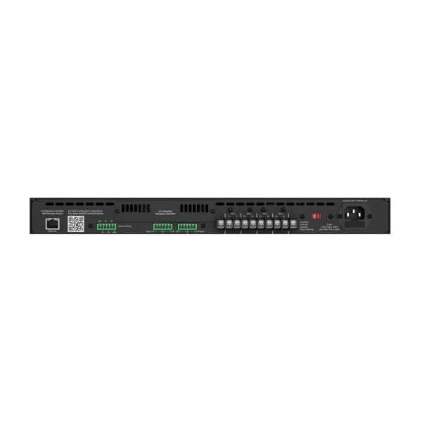 AtlasIED AZA804 800-Watt Networkable 4 Channel Amplifier
