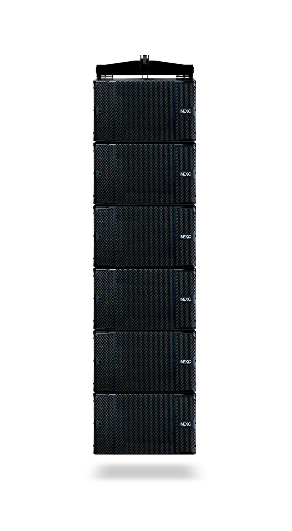 Flown NEXO STM array, single column