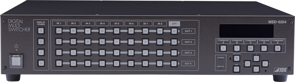 IDK MSD-6204 Dan 4K Digital Multi Switcher 8 Inputs & 4 Outputs