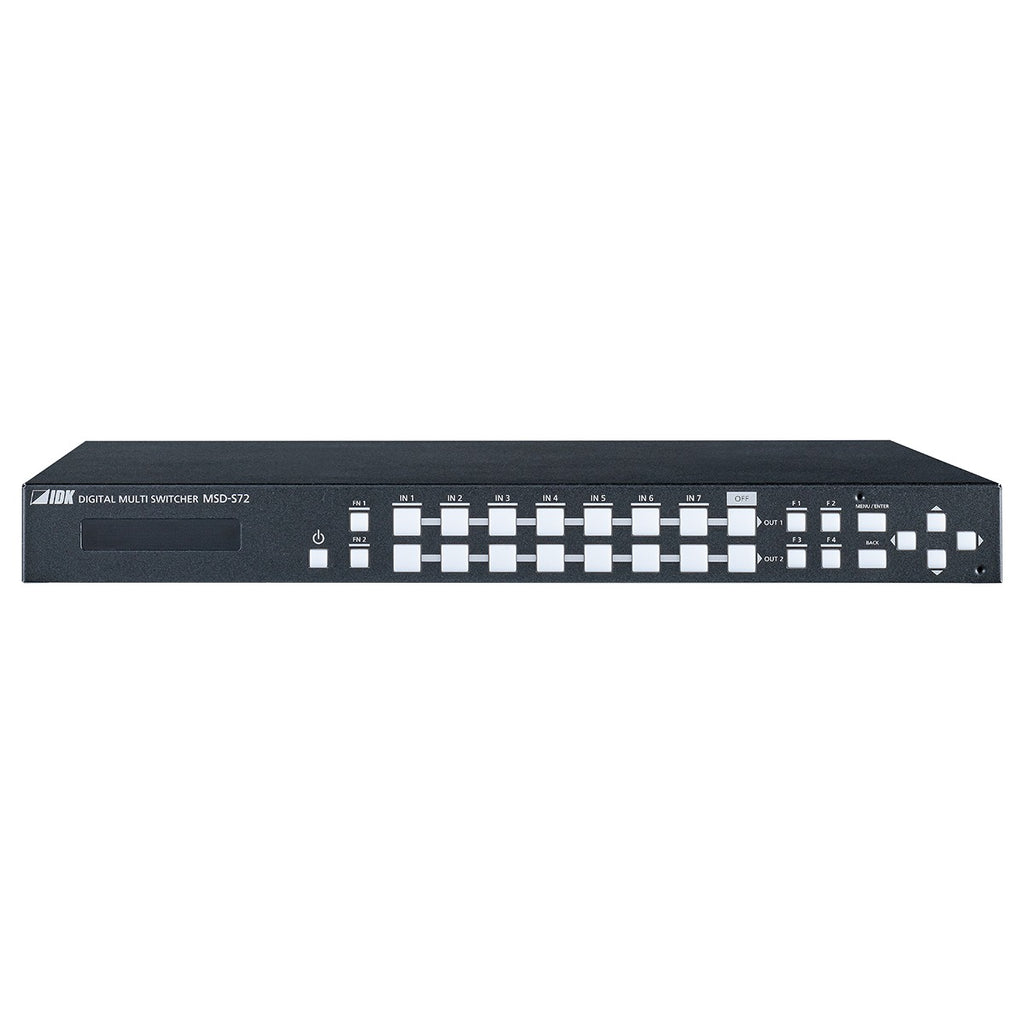 IDK MSD-S72 Digital Multi Switcher 7 Inputs 2 Outputs