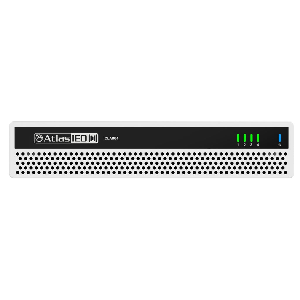 AtlasIED CLA804 800-W Four Channel Multi Impedance Power Share Amplifier
