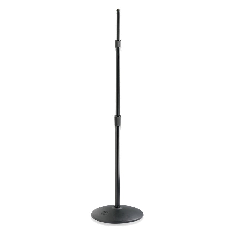 AtlasIED MS43E Fully Adjustable 3 Section Microphone Stand, Ebony