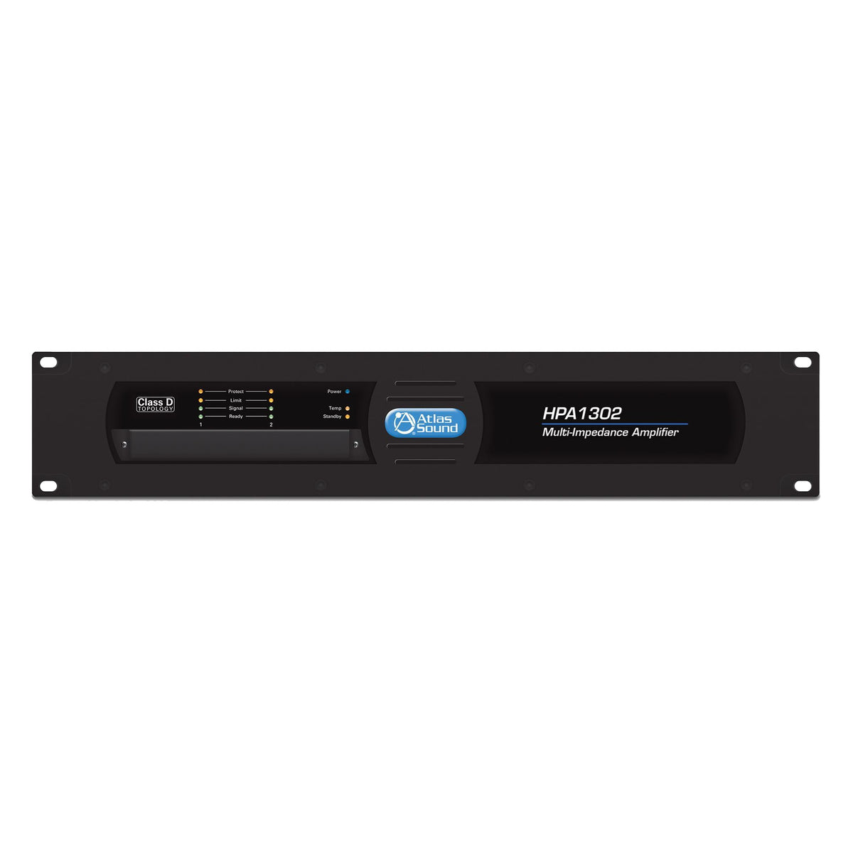 AtlasIED HPA1302 1300W HPA Series Dual Channel Commercial Amplifier