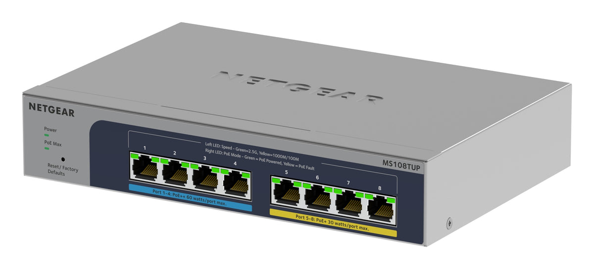 Netgear MS108TUP 8-Port PoE++ Switch