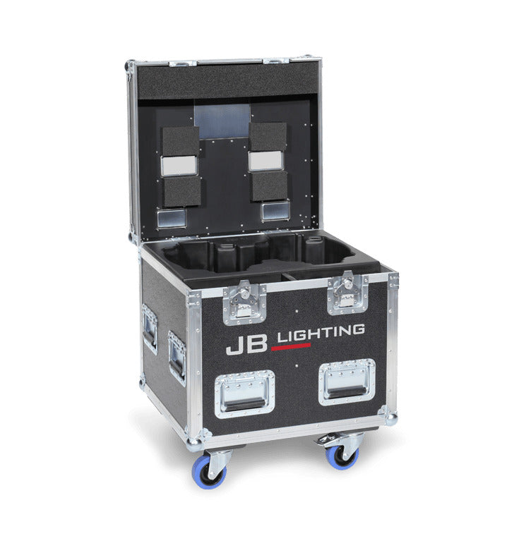 JB Flight Case for 2 X Sparx12 Amptown SIP foam