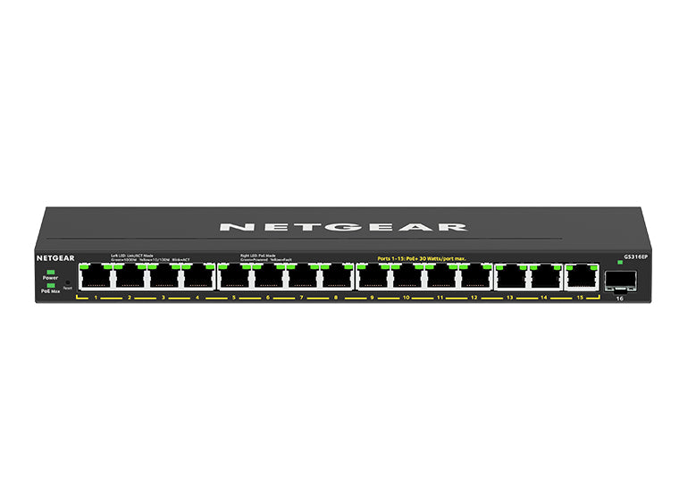 Netgear GS316EP 16-Port Switch