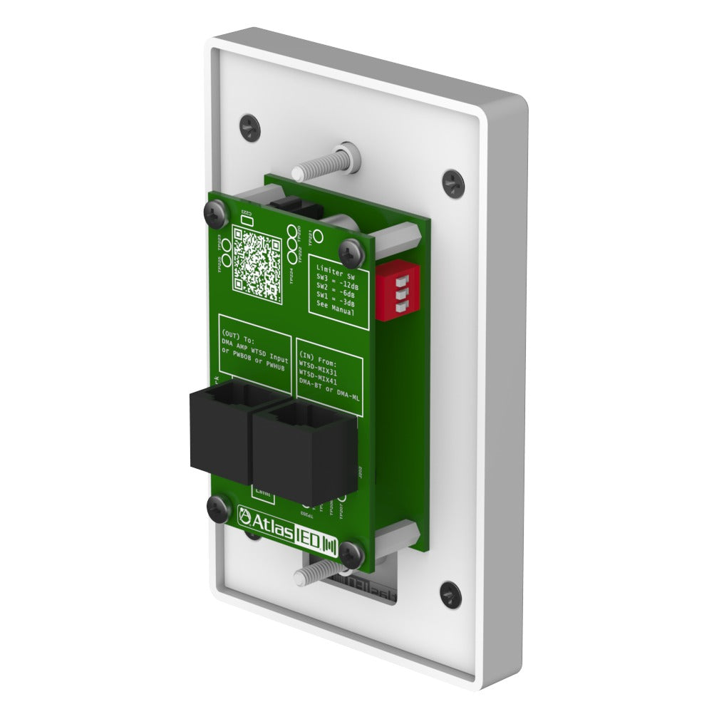 AtlasIED DMA-BT DMA Bluetooth Receiver Wall Plate
