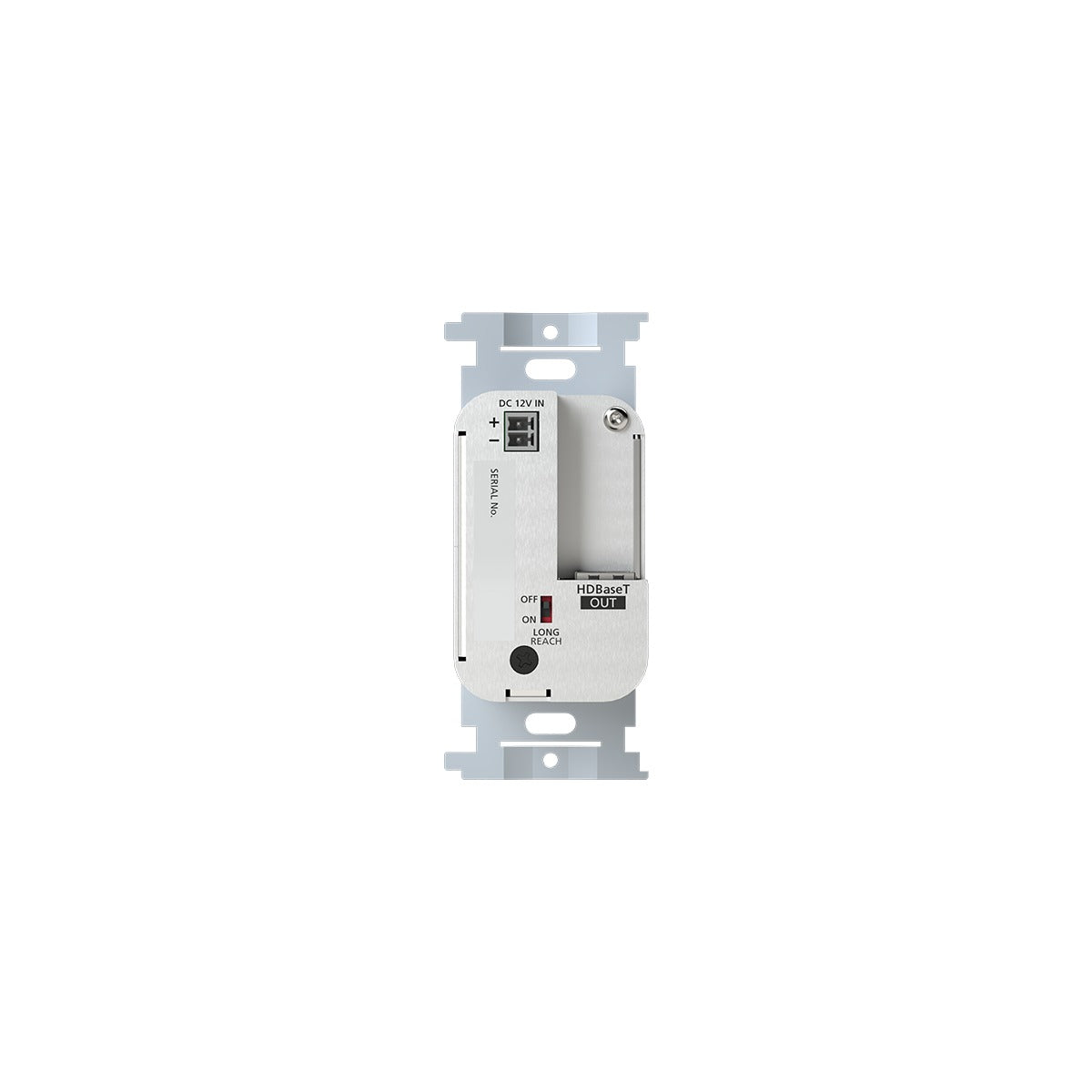 IDK HDC-TH100WJ 4K@60 Wallplate HDBaseT TX, White