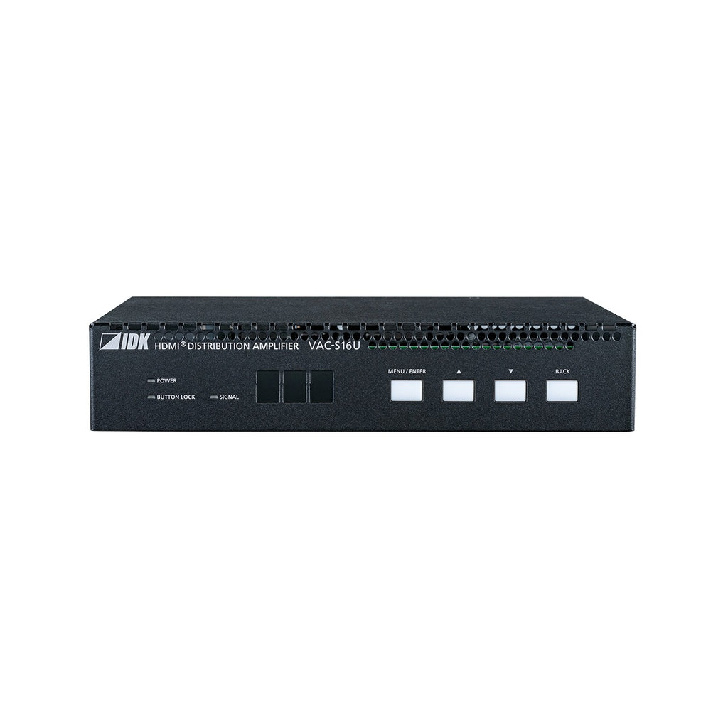 IDK VAC-S16U 4K@60 HDMI Distribution Amplifier, 1 Input & 6 Outputs