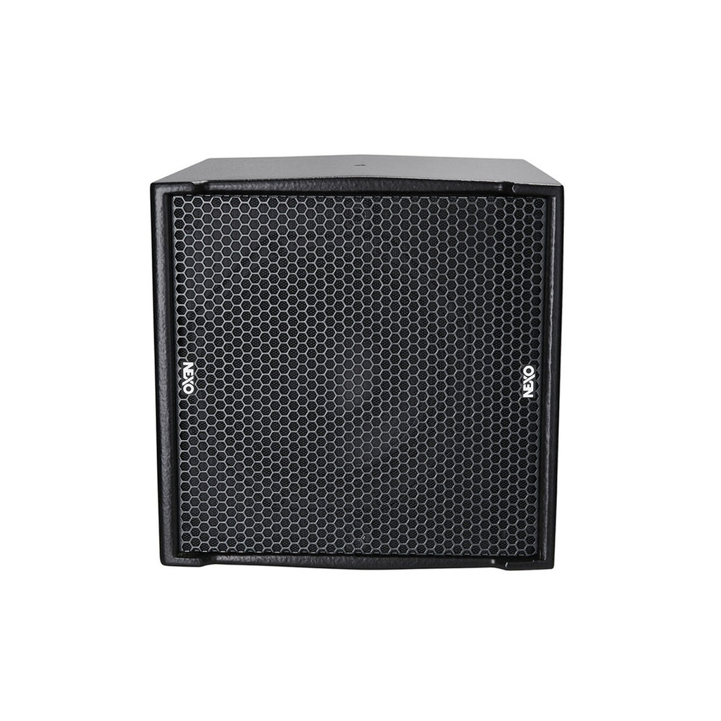 NEXO IDS108 compact subwoofer, touring version, front view