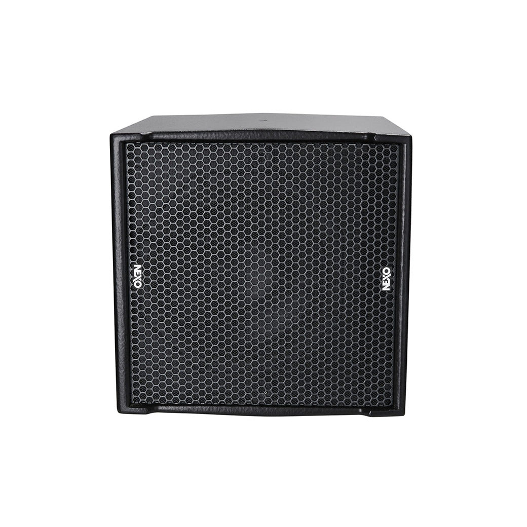 NEXO IDS108 compact subwoofer, touring version, front view