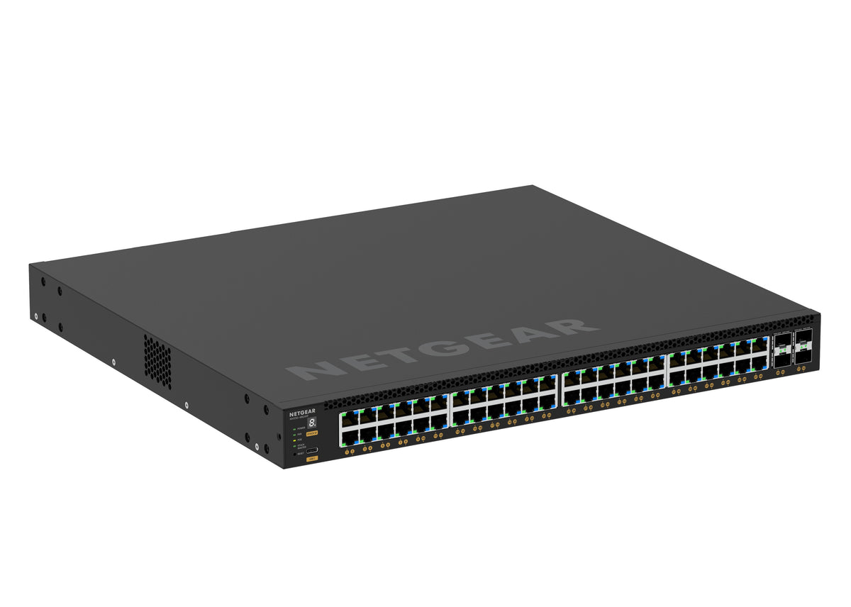 Netgear GSM4352 48-Port PoE+ Managed Switch with 4x SFP+