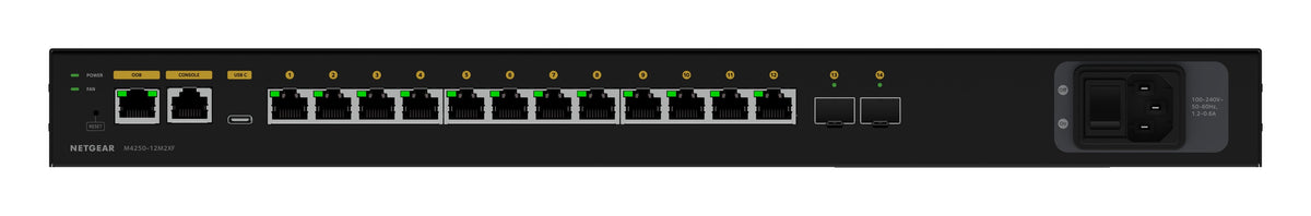 Netgear M4250-12M2XF Managed Switch