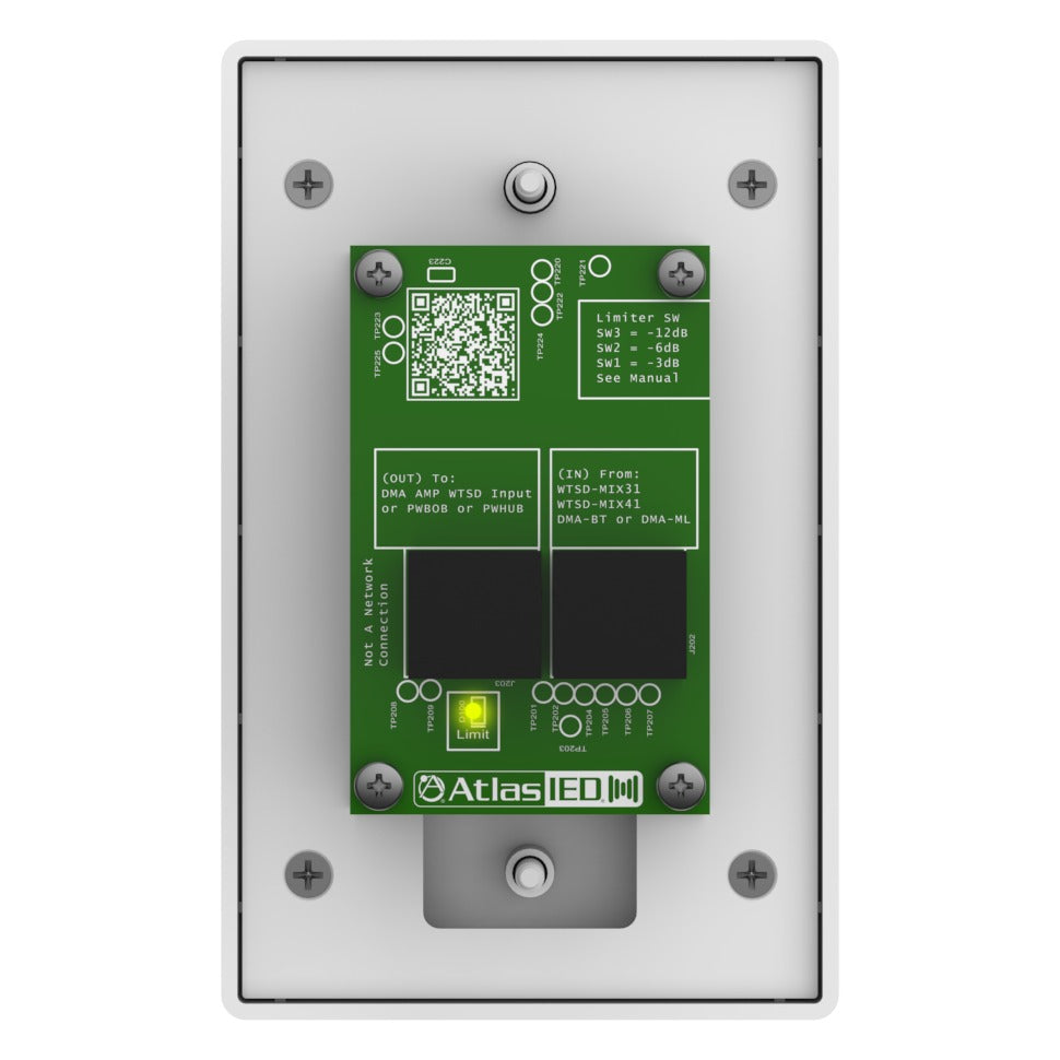 AtlasIED DMA-BT DMA Bluetooth Receiver Wall Plate