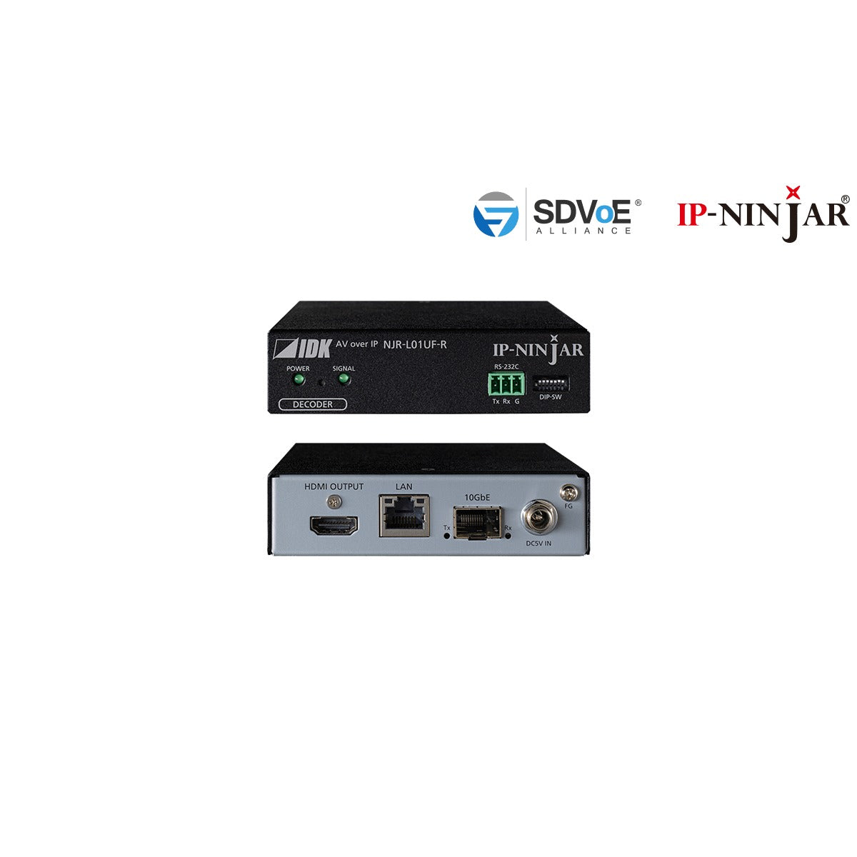 IDK NJR-L01UF-R 4K@60 HDMI Decoder